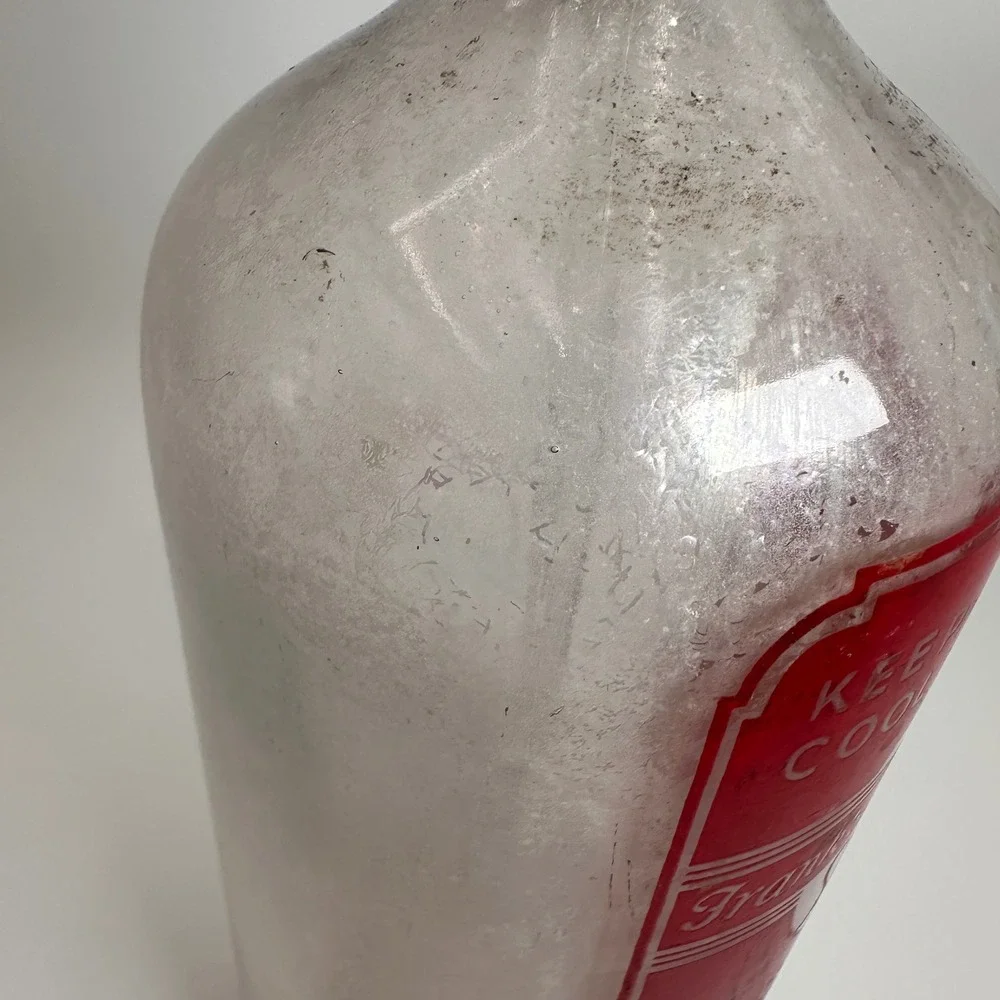 Franks Beverage Co. vintage glass